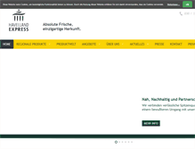 Tablet Screenshot of havelland-express.de